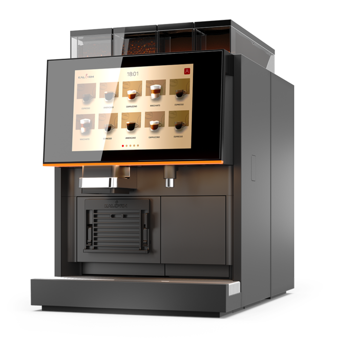 Venezia X200 Kaffeevollautomat mit doppeltem Bohnenbehälter, Instant und Frischmilchsystem